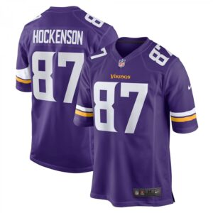 T.J. Hockenson Purple Minnesota Vikings Game Player