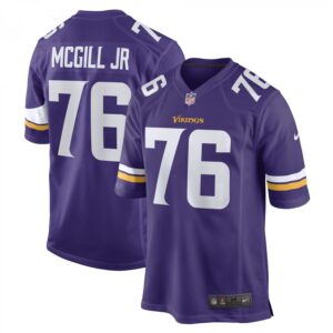 T.Y. McGill Jr. Purple Minnesota Vikings Game Player