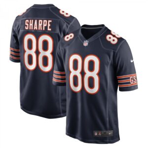 Tajae Sharpe Navy Chicago Bears Game Player
