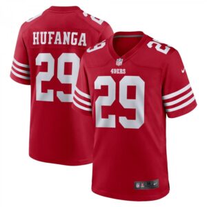 Talanoa Hufanga Scarlet San Francisco 49ers Game Player