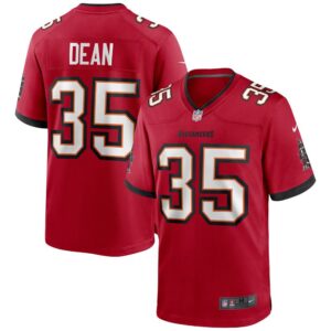 Tampa Bay Buccaneers Jamel Dean Game  Red