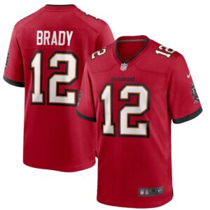Tampa Bay Buccaneers Tom Brady Game  Red