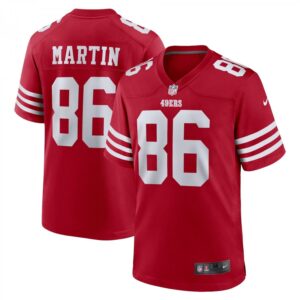 Tay Martin Scarlet San Francisco 49ers Home Game Player