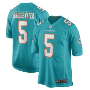 Teddy Bridgewater Aqua Miami Dolphins Game
