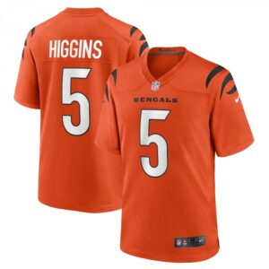 Tee Higgins Cincinnati Bengals Alternate Game Player  - Orange