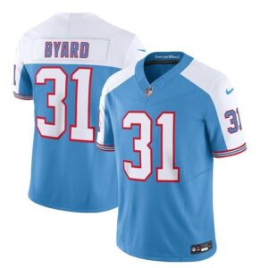 Tennessee Titans Kevin Byard Blue White 2023 F.U.S.E. Vapor Limited Throwback Stitched