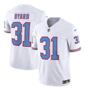 Tennessee Titans Kevin Byard White 2023 F.U.S.E. Vapor Limited Throwback Stitched