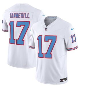Tennessee Titans Ryan Tannehill White 2023 F.U.S.E. Vapor Limited Throwback Stitched