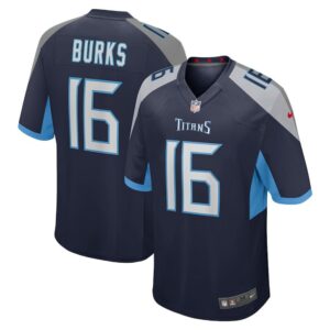 Tennessee Titans Treylon Burks Game  - Navy