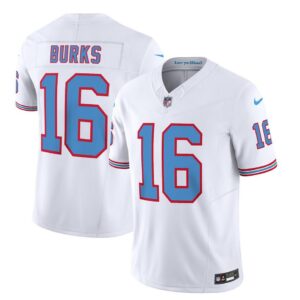 Tennessee Titans Treylon Burks White 2023 F.U.S.E. Vapor Limited Throwback Stitched