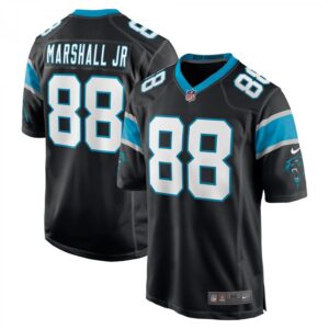 Terrace Marshall Jr. Carolina Panthers 2021 NFL Draft Pick Player Game  - Black