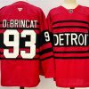 Men's Detroit Red Wings #93 Alex DeBrincat Red 2024-25 Reverse Retro Stitched Jersey