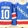 Men's New York Rangers #10 Artemi Panarin Blue 2025 With A Patch Stitched Hockey Jersey