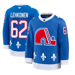 Men's Colorado Avalanche #62 Artturi Lehkonen Blue 2025 Alternate Stitched Jersey