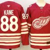 Men's Detroit Red Wings #88 Patrick Kane Red 2025-26 Centennial Premium Stitched Hockey Jersey