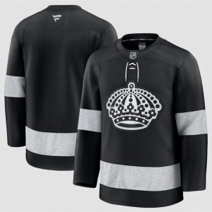 Men's Los Angeles Kings Blank Black Alternate Stitched Hockey Jersey