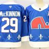 Men's Colorado Avalanche #29 Nathan MacKinnon Blue 2025-26 With A Patch Alternate Stitched Jersey