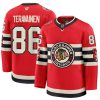 Men's Chicago Blackhawks #86 Teuvo Teravainen Red 2024-25 Winter Classic Stitched Hockey Jersey