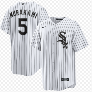 Men's Chicago White Sox #5 Munetaka Murakami Nike White Home Replica Jersey