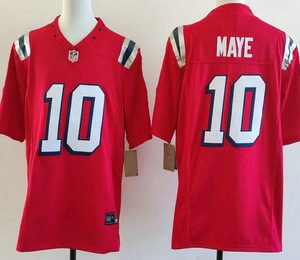 Men's New England Patriots #0 Christian Gonzalez Limited Red Fashion FUSE Vapor Jersey