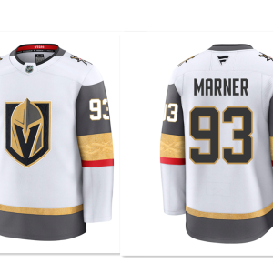 Men's Vegas Golden Knights #93 Mitchell Marner White 2024-25 Home Stitched Hockey Jersey