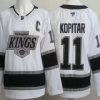 Men's Los Angeles Kings #11 Anze Kopitar White Authentic Jersey