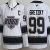 Men's Los Angeles Kings #99 Wayne Gretzky White Authentic Jersey