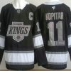 Men's Los Angeles Kings #11 Anze Kopitar Black Alternate Authentic Jersey