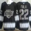 Men's Los Angeles Kings #22 Kevin Fiala Black Alternate Authentic Jersey