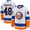 Men's New York Islanders #48 Matthew Schaefer Blue White 2025 Stitched Hockey Jersey