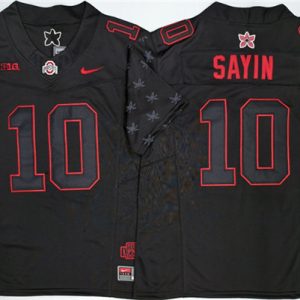 Men's Ohio State Buckeyes #10 Julian Sayin Black 2025 F.U.S.E. Limited Stitched Jersey