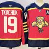 Men's Florida Panthers #19 Matthew Tkachuk Red 2026-2026 With A Patch Winter Classic Stitched Hockey Jersey