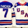 Men's USA #7 Brady Tkachuk White 2025-2026 Stitched Jersey