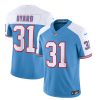 Men's Tennessee Titans #31 Kevin Byard Blue White 2023 F.U.S.E. Vapor Limited Throwback Football Stitched Jersey