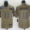 Men's Tennessee Titans #10 DeAndre Hopkins NEW Olive 2019 Salute To Service Stitched Nike Limited Jersey