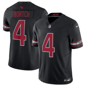 Men's Arizona Cardinals #4 Greg Dortch Black 2024 F.U.S.E. Jersey
