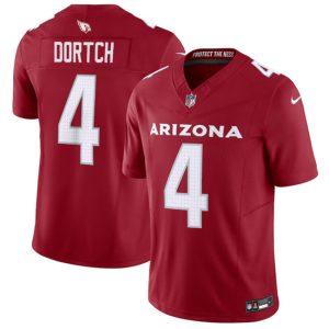 Men's Arizona Cardinals #4 Greg Dortch Red 2024 F.U.S.E. Jersey