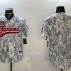 Men's Houston Texans Blank Arctic Camo 2024 Salute to Service Stitched Baseball Jersey