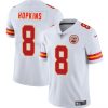 Men?s Kansas City Chiefs #8 DeAndre Hopkins White Jersey