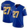 Men's Los Angeles Chargers #27 J.K. Dobbins Royal 2024 F.U.S.E Jersey