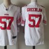 Men's San Francisco 49ers #57 Dre Greenlaw White 2024 F.U.S.E. Jersey