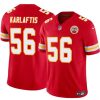 Men?s Kansas City Chiefs #56 George Karlaftis Red 2024 F.U.S.E Vapor Untouchable Limited Stitched Football Jersey