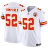 Men?s Kansas City Chiefs #52 Creed Humphrey White 2024 F.U.S.E Vapor Untouchable Limited Stitched Football Jersey