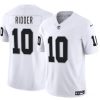 Men's Las Vegas Raiders #10 Desmond Ridder White 2024 F.U.S.E. Vapor Stitched Football Jersey