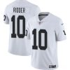 Men's Las Vegas Raiders #10 Desmond Ridder White 2024 Vapor Stitched Football Jersey