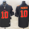 Men's Kansas City Chiefs #10 Isiah Pacheco Black Fashion Vapor Limited Stitched Jersey