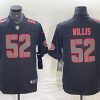 Men's San Francisco 49ers #52 Patrick Willis Black Impact Limited Stitched Jersey