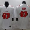 Men's San Francisco 49ers #97 Nick Bosa White Shadow Logo Limited Stitched Jersey