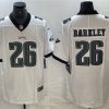 Men's Philadelphia Eagles #26 Saquon Barkley White Vapor Untouchable Limited Football Stitched Jersey