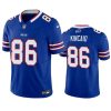 Men's Buffalo Bills #86 Dalton Kincaid Blue 2023 F.U.S.E. Vapor Untouchable Limited Football Stitched Jersey